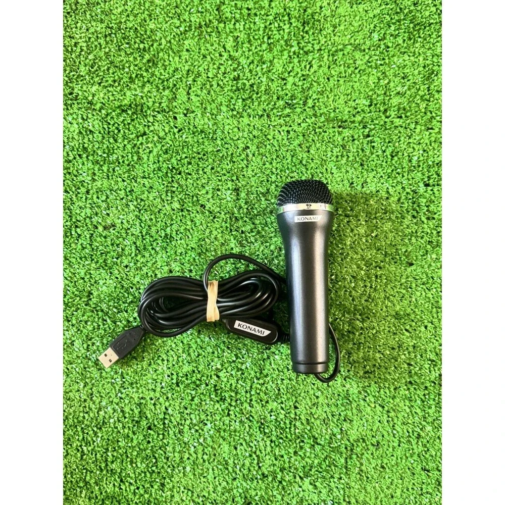 LOT OF 2 B6 Konami Logitech USB Microphone for Xbox 360 PS3 Wii & PC E-UR20